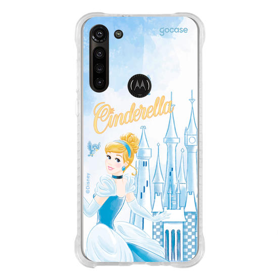 Capinha para celular  Cinderela - Castelo Aquarelado