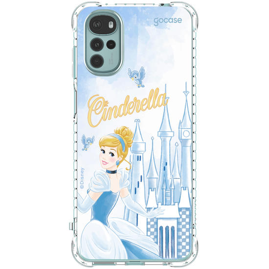 Capinha para celular  Cinderela - Castelo Aquarelado