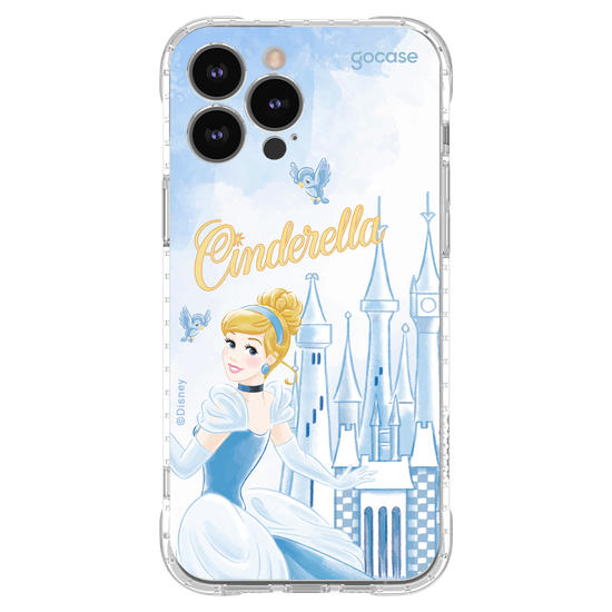 Capinha para celular  Cinderela - Castelo Aquarelado