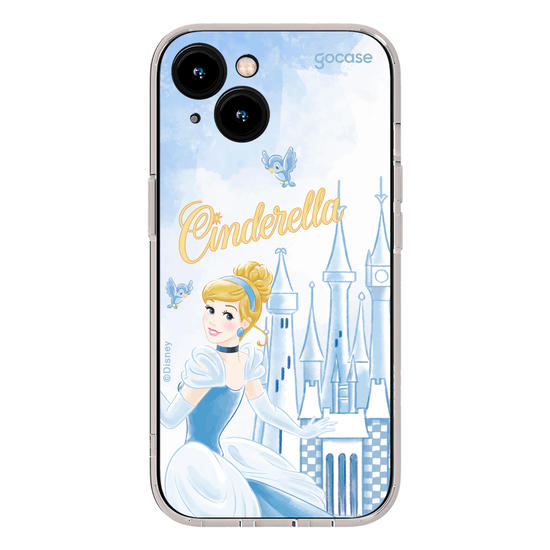Capinha para celular  Cinderela - Castelo Aquarelado