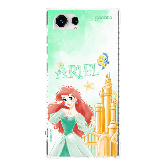 Capinha para celular  Ariel - Castelo Aquarelado