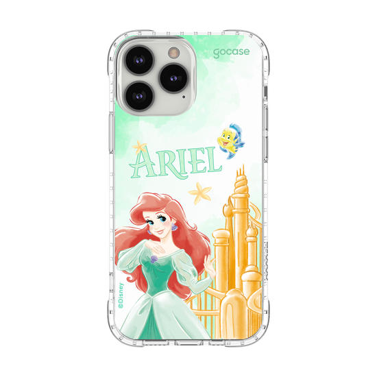 Capinha para celular  Ariel - Castelo Aquarelado
