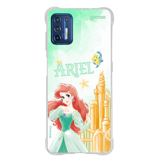 Capinha para celular  Ariel - Castelo Aquarelado