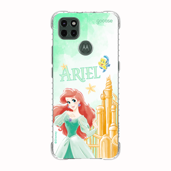 Capinha para celular  Ariel - Castelo Aquarelado