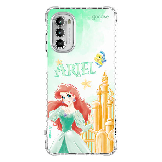 Capinha para celular  Ariel - Castelo Aquarelado