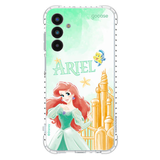 Capinha para celular  Ariel - Castelo Aquarelado