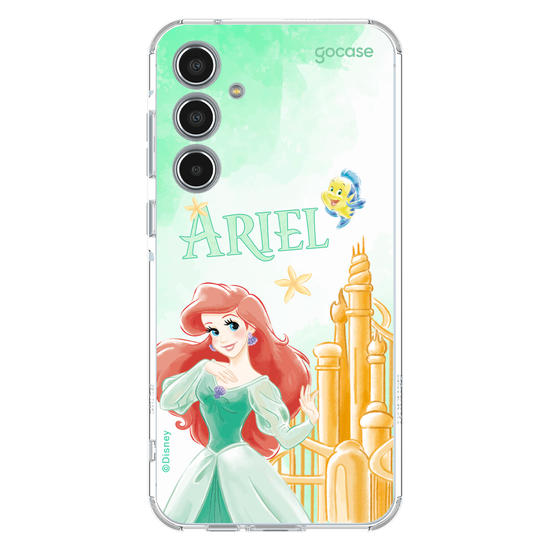 Capinha para celular  Ariel - Castelo Aquarelado
