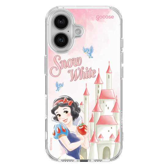 Capinha para celular  Branca de Neve - Castelo Aquarelado