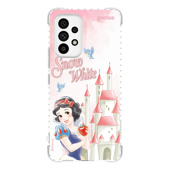 Capinha para celular  Branca de Neve - Castelo Aquarelado