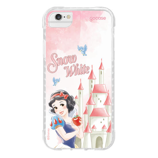 Capinha para celular  Branca de Neve - Castelo Aquarelado