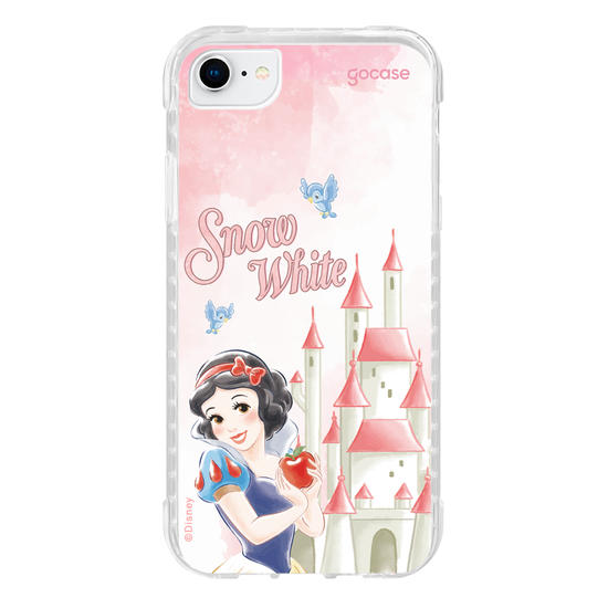 Capinha para celular  Branca de Neve - Castelo Aquarelado