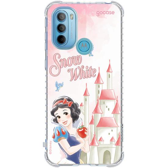 Capinha para celular  Branca de Neve - Castelo Aquarelado