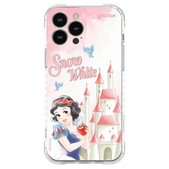 Capinha para celular  Branca de Neve - Castelo Aquarelado