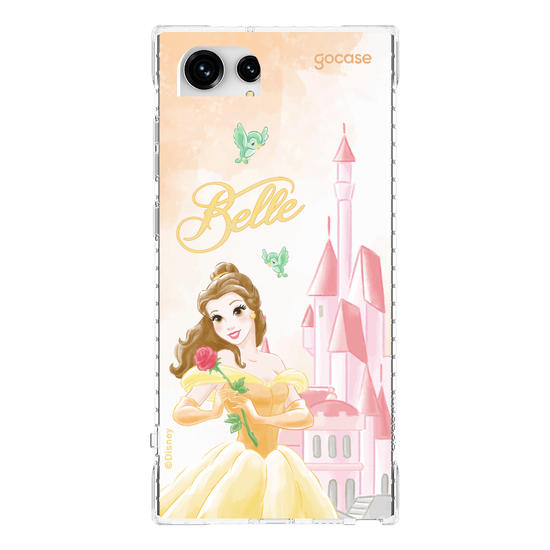 Capinha para celular  Bela - Castelo Aquarelado