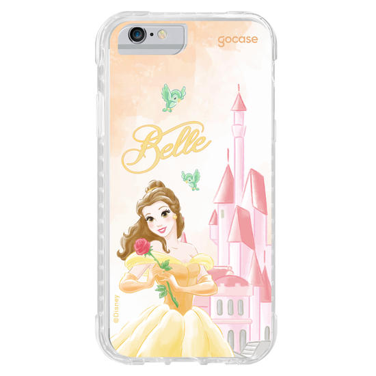 Capinha para celular  Bela - Castelo Aquarelado