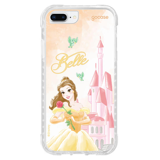 Capinha para celular  Bela - Castelo Aquarelado