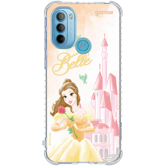 Capinha para celular  Bela - Castelo Aquarelado