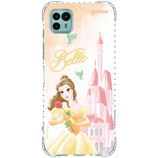Capinha para celular  Bela - Castelo Aquarelado