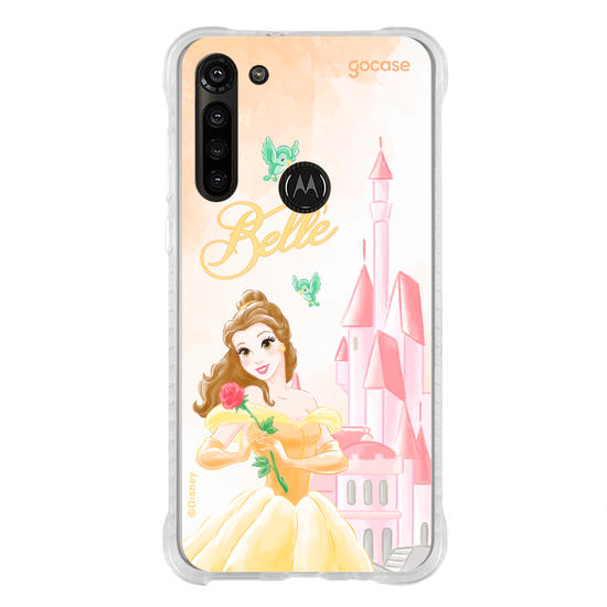 Capinha para celular  Bela - Castelo Aquarelado