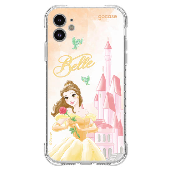 Capinha para celular  Bela - Castelo Aquarelado