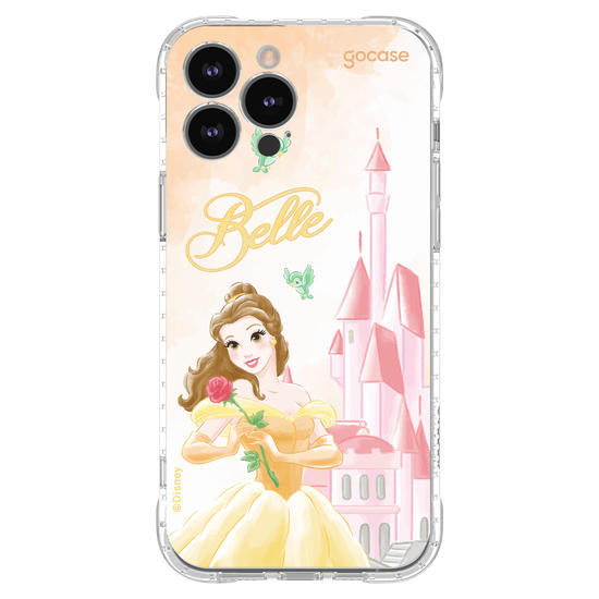 Capinha para celular  Bela - Castelo Aquarelado