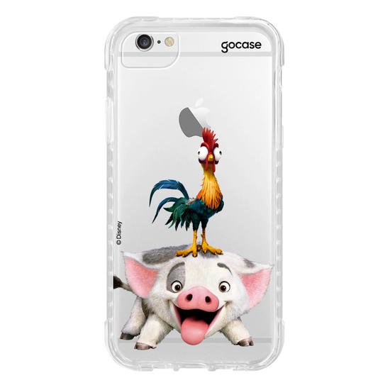 Capinha para celular  Moana - Poá e Hei Hei