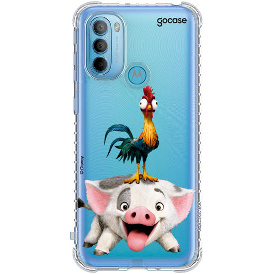 Capinha para celular  Moana - Poá e Hei Hei
