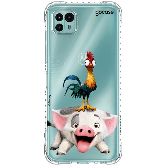 Capinha para celular  Moana - Poá e Hei Hei