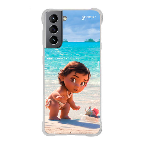 Capinha para celular  Moana - Pequena Moana