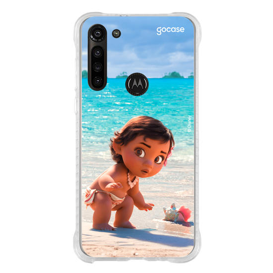 Capinha para celular  Moana - Pequena Moana