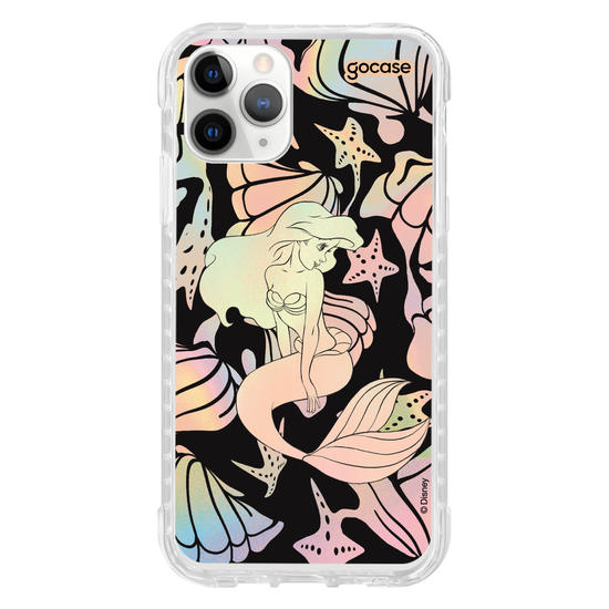 Capinha para celular  Princesas - Ariel - Holográfico
