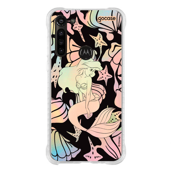 Capinha para celular  Princesas - Ariel - Holográfico