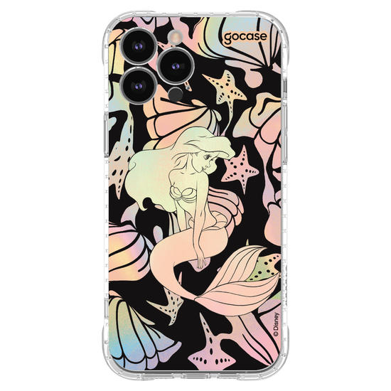 Capinha para celular  Princesas - Ariel - Holográfico