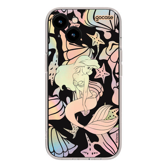 Capinha para celular  Princesas - Ariel - Holográfico