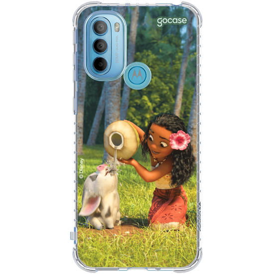 Capinha para celular  Moana e Pua