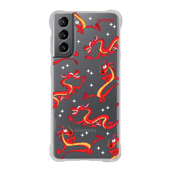 Capinha para celular  Mulan - Mushu Pattern