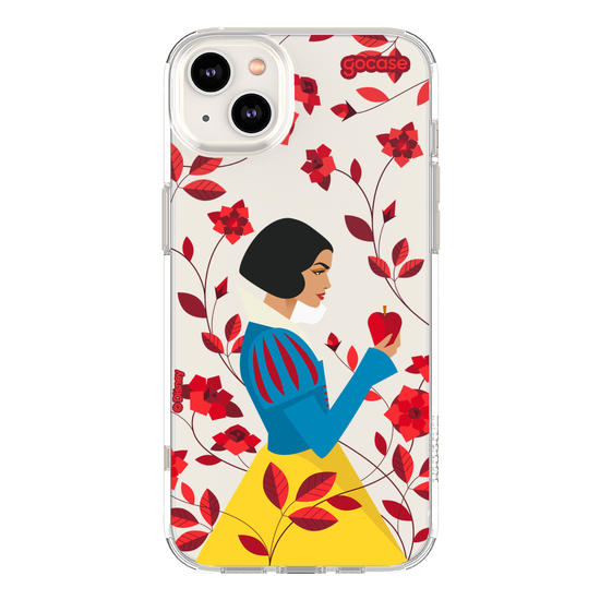 Capinha para celular  Branca de Neve - Rosas Vermelhas