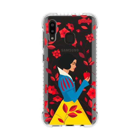 Capinha para celular  Branca de Neve - Rosas Vermelhas
