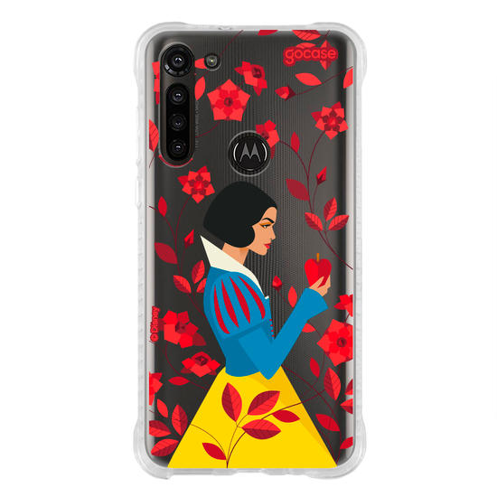 Capinha para celular  Branca de Neve - Rosas Vermelhas