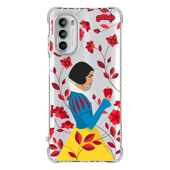 Capinha para celular  Branca de Neve - Rosas Vermelhas