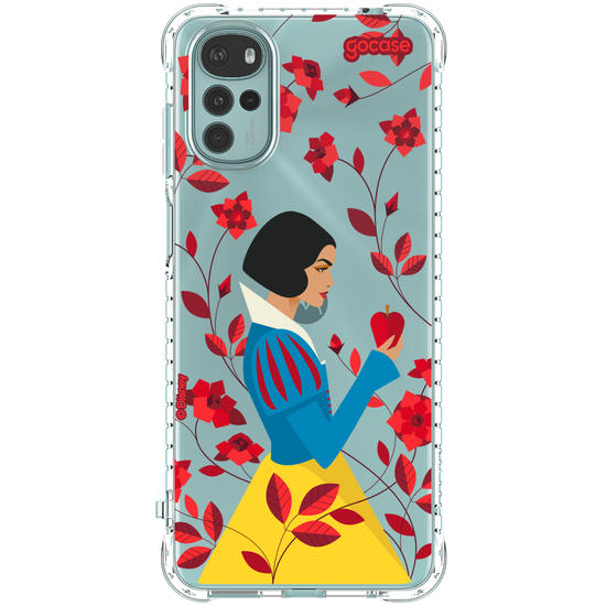 Capinha para celular  Branca de Neve - Rosas Vermelhas