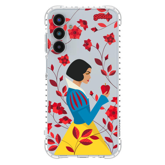 Capinha para celular  Branca de Neve - Rosas Vermelhas