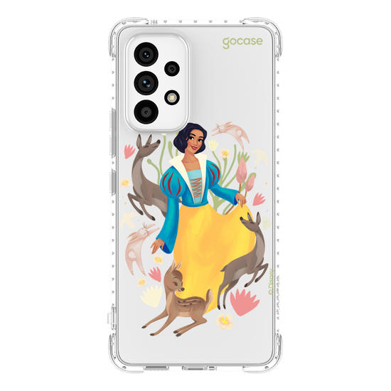 Capinha para celular  Branca de Neve - Animais da Floresta