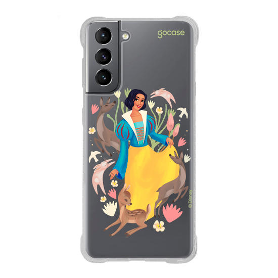 Capinha para celular  Branca de Neve - Animais da Floresta