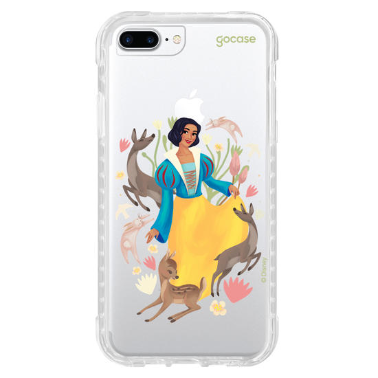Capinha para celular  Branca de Neve - Animais da Floresta