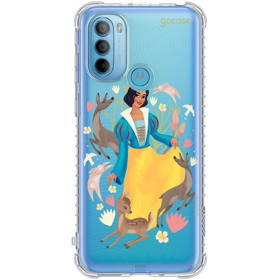 Capinha para celular  Branca de Neve - Animais da Floresta