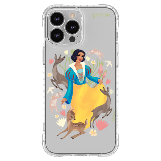 Capinha para celular  Branca de Neve - Animais da Floresta