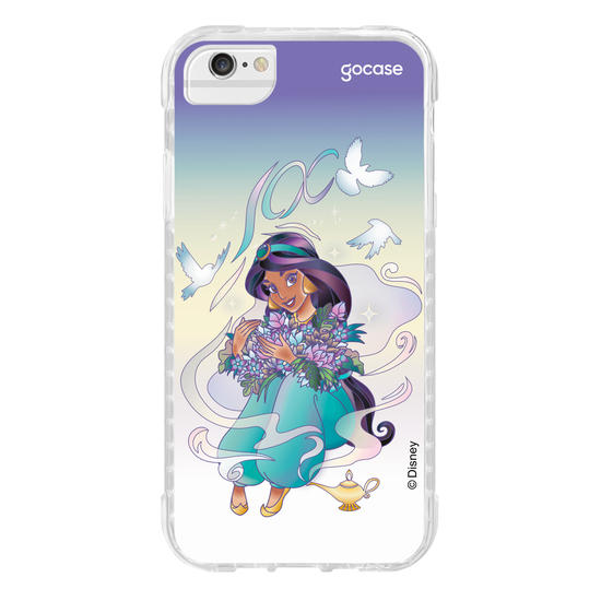 Capinha para celular Princesas Jasmine