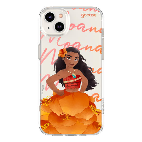 Capinha para celular  Princesas - Moana Floral Dress