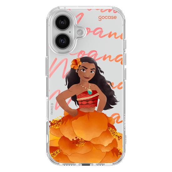 Capinha para celular  Princesas - Moana Floral Dress
